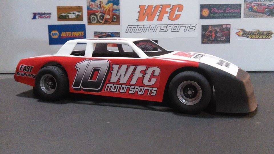 CIRCLE TRACK STOCK CAR FUEL CELL 1/25 1/24  WHITE RESIN 