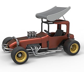 Vintage Winged Pavement Super Modified